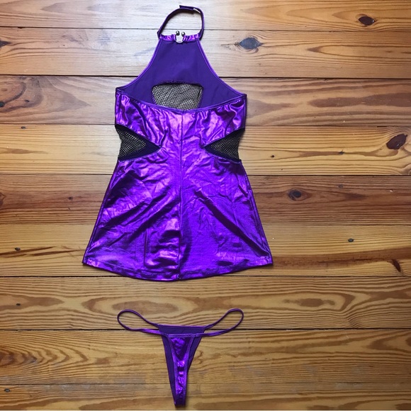 Bundle of Sexy Initimate Wear Night Gown Lingerie Purple Red Pink Black, EUC, S - Picture 8 of 16